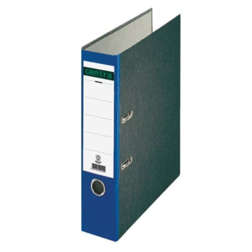 Centra 220122 Standard Folder with Coloured Spine with Slots A4 Wide Green