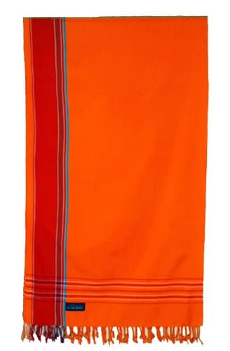 Orange Kikoy Beach Wrap
