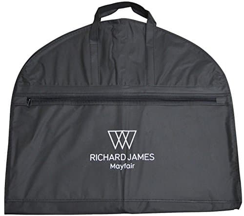 BREATHABLE AND RAIN PROOF GARMENT BAG For Clothes Storage and Travel / Hanging Suit, Dress Party Wear Cover, 42"x24" (105cmx60cm) - Protect Your Quality Clothes