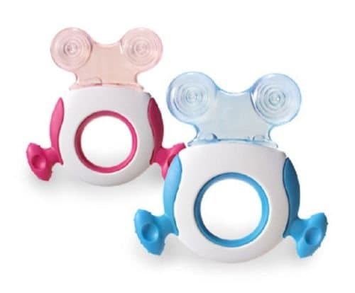 Ctn Stage 2 Tommee Tippee teether Bpa Free Girls Age 4m+ (Pink)
