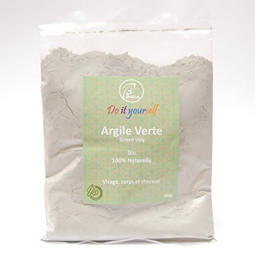 Green Mud Clay Powder Organic 100g, Pure and Natural, Oily Skin