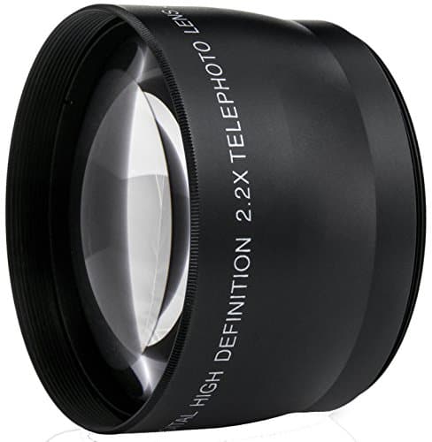 DigitalMate DM5222X 2.2X Telephoto Lens for 52mm (Black)