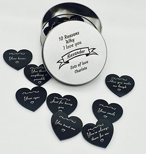 Details about 10 Reasons Why I Love You Personalised Christmas Xmas Gift Daddy Mummy Any Name