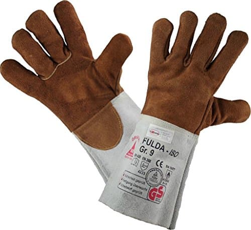 strongAnt® - Welder gloves FULDA - ISO - Work gloves - Safety gloves for welders - Size 8 to 12