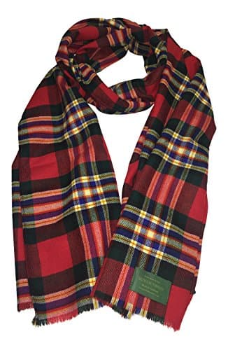 Oversized Tartan Scarf - MacGill Modern - 100% Lambwool Scarf