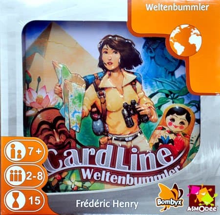 Bombyx 002880 – Line Globetrotters Card, Multi-Colour