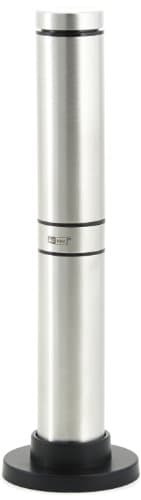 AdHoc Rapido Automatic Milk and Sauce Frother, Stainless Steel and Black