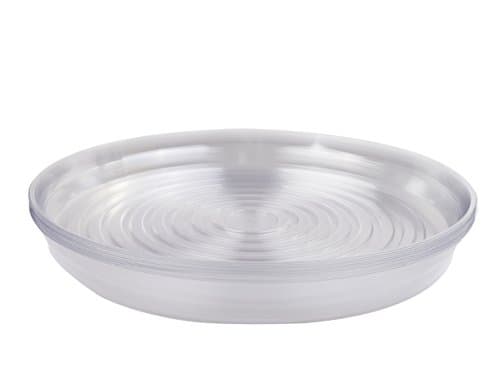 Curtis Wagner Round Clear Vinyl Plant Saucer (10, 16")