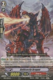 Cardfight!! Vanguard TCG - Bellicosity Dragon (EB01/012EN) - Comic Style Vol 1