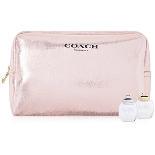 Travel Set Cosmetic Bag Coach Newyork Toilette Spray Mini 0.15oz Coach Perfum Mini 0.15oz