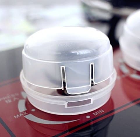 BECUTE Pack of 8 Premium Oven Stove Knob Covers