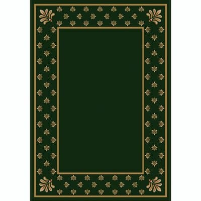 Design Center Adonis Olive Rug Rug Size: Round 7'7"