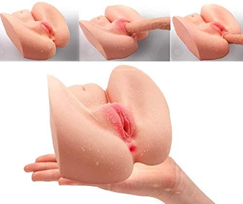 Yaniscool Lifelike Silicone Dolls for Men 3D Realistic Men's Massage Toy Male Massager Personal Doll for Men Couple Boyfriend
