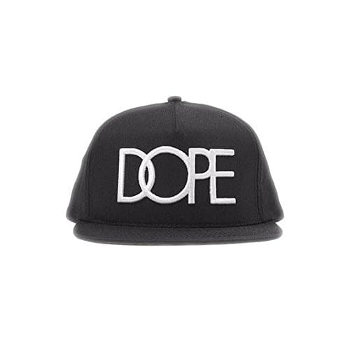 DOPE CLASSIC LOGO SNAPBACK (one size, Black)