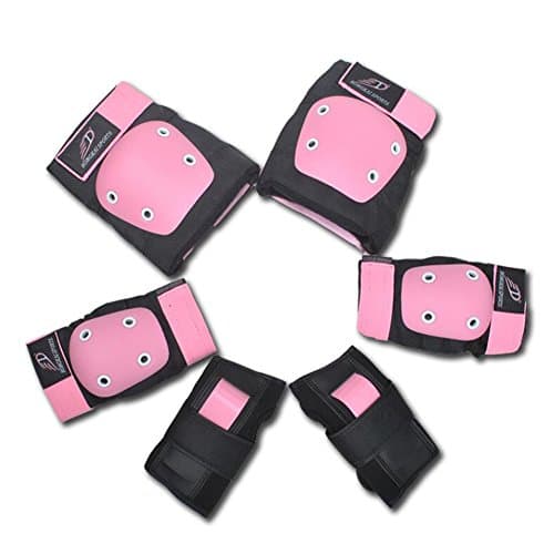 Protective Gear CJC (Knee Elbow Gauntlets) Movement Skateboard Roller Skates BMX Bicycle Child 6 Pieces/sets (Color : 2, Size : XS)