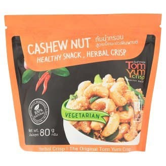 Thai Tanya Cashew Nut Tom Yum Crisp Healthy Snack 80g