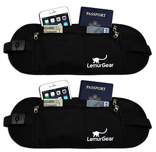 RFID-Blocking Hidden Travel Wallet for Cash, Passport, Credit Card, Phone & More