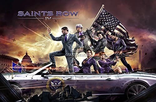 CGC Huge Poster - Saints Row IV PS3 PS4 XBOX 360 ONE PC - SSR010 (24" x 36" (61cm x 91.5cm))