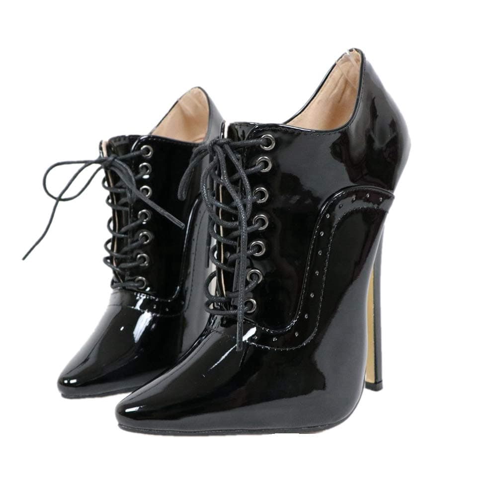 18Cm Super High Heel Women Pumps Lace Up Shoe Stilettos Custom Color Pumps Women Shoes