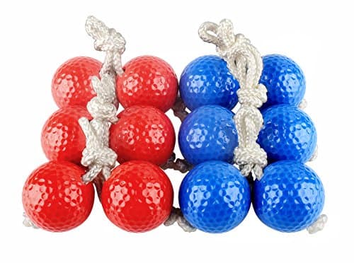 SUNFUNG Ladder Toss Ball Replacement Ladder Balls Bolos Bolas Ladder Golf With Real Golf Balls