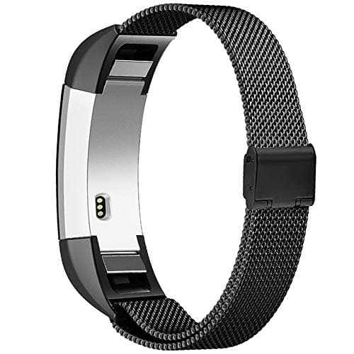 KeepMo Replacement Strap Compatible for Fitbit Alta Wrist straps/Alta HR/Ace Straps for Women Men Kids Metal Magnetic