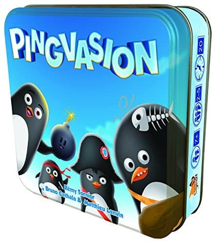 Bombyx BYX0001-Pingvasion Playing Cards, Multi-Colour by Bombyx