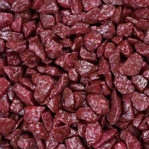 Decorative stones 1 kg Size Approx. 9 mm – 13 mm – Decoration Stones for House and Garden at Great Buy – Confetti/Table Decoration burgundy