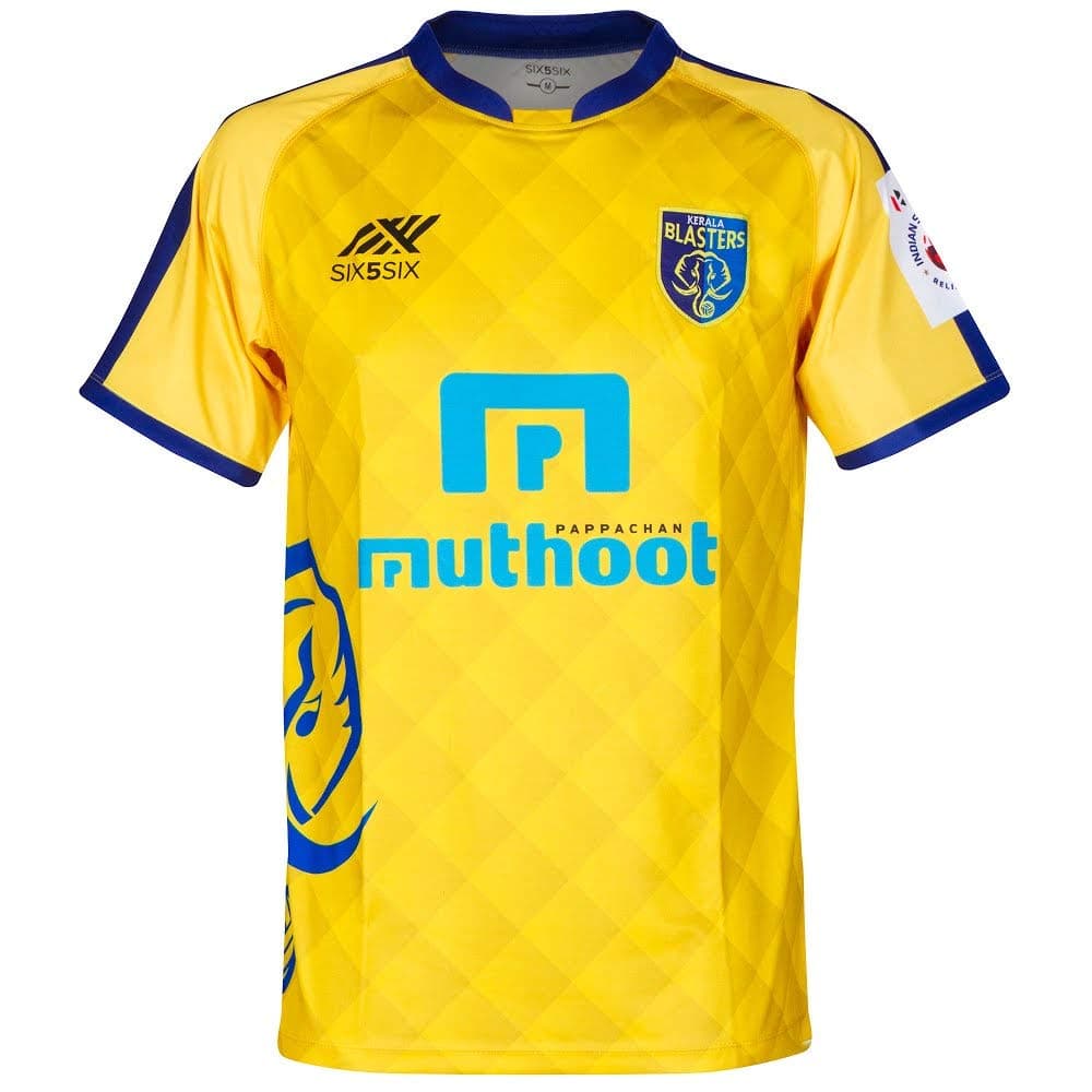 SIX5SIX Kerala Blasters Home Jersey 2019 2020