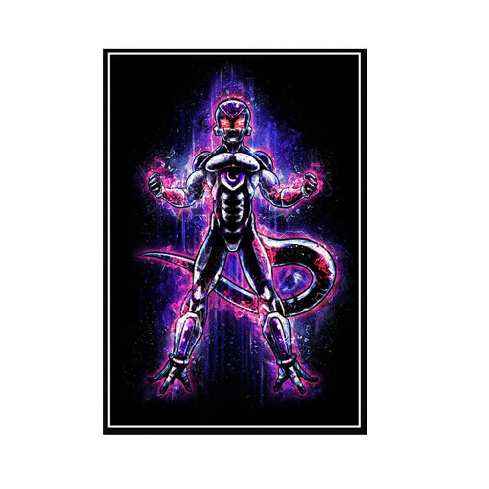 YGYT Home Decor Blacklight Dragon Ball Japan Anime Goku Modular Pictures Painting Nordic Prints Canvas Poster for Bedroom Wall Art No Frame