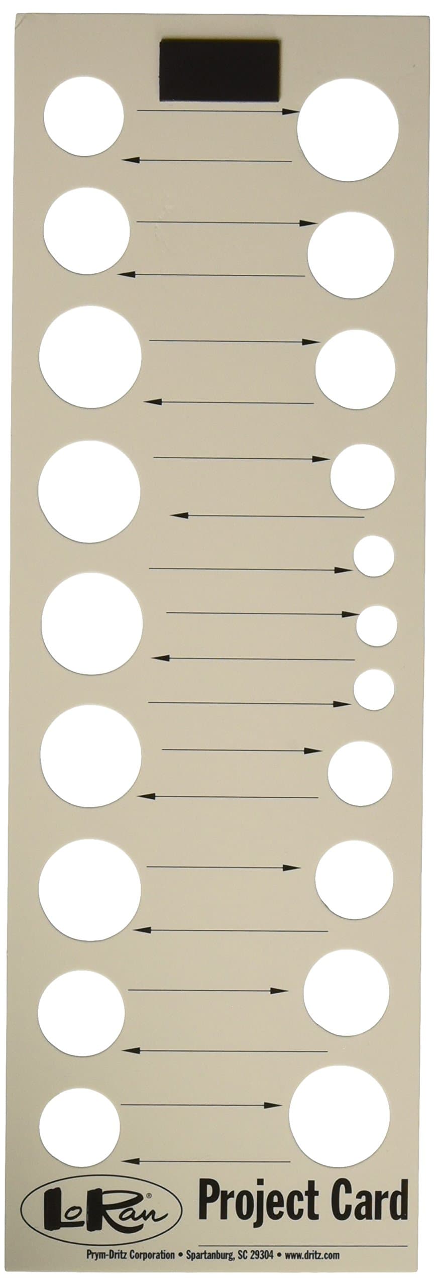 LoRan PN-3P Needlework Project Cards, 3 Count