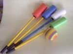 (Price/set)Everrich EVAK-0005 Foam Polo Set - 12 x 34" L Sticks, 1 x 5.5" Foam Ball