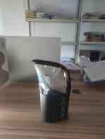 OCHEAL Portable Makeup Brush Holder, Small Clear Makeup Brush Bag Makeup Brush Organizer Waterproof Makeup Bag Makeup Brush Carrying Pencil Case