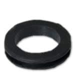 Large Rubber Grommet, Material: SBR (Styrene Butadiene), Color: Black, Qty: 1