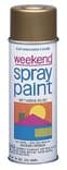 11-OZ. GOLD PLATE WEEKEND SPRAY PAINT INTER