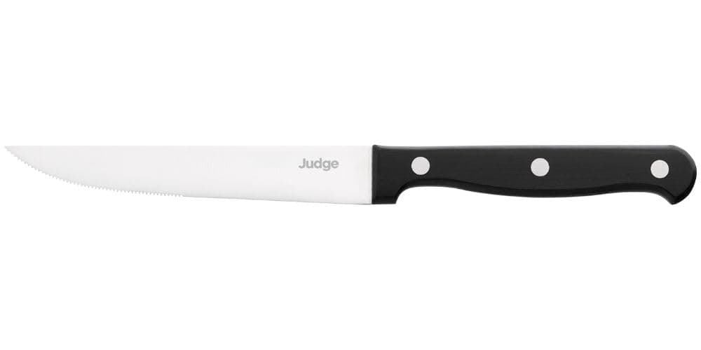 Judge Classic 13cm / 5" Steak Knife with Stainless Steel Blade, Dishwasher Safe