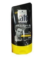 Schwarzkopf Taft Looks Rough & Tough Extreme Gel Mega Strong ( 150 Ml. net :Pack of2)