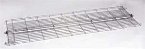 Quality Fabricators Folding Bottom Wire Shelf for Garment Racks