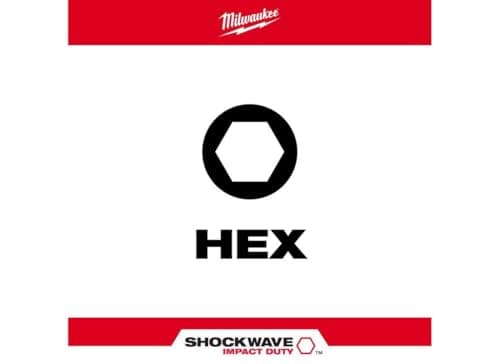 Milwaukee 9-Piece 1" Hex Insert Bit Set