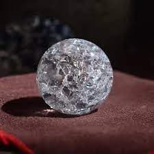 Banshika® Water Fountain Glass Ball for Water Indoor Fountains | Sphere Shape Size – 5 cm (Pack of 1), White