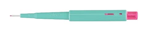 Miltex 33-31AA-P/25 Disposable Biopsy Punch with Plunger, Straight, 1 mm Diameter (Pack of 25)