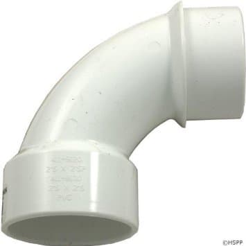 PVC Pipe Fitting, 90 Degree 2" Street 411-9120