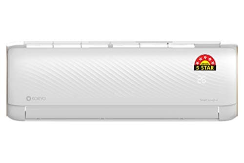 Koryo 1.5 Ton 5 Star Wi-Fi Inverter Split AC (Copper, DWKSIFG2018A5S IND18, White)