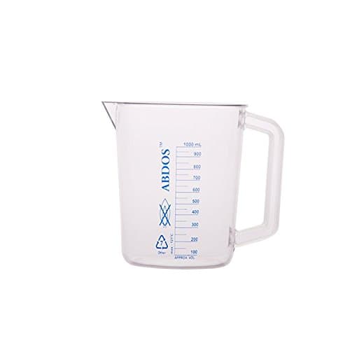 Beakers With Handle, TPX, 1000 ml, Pack of 4