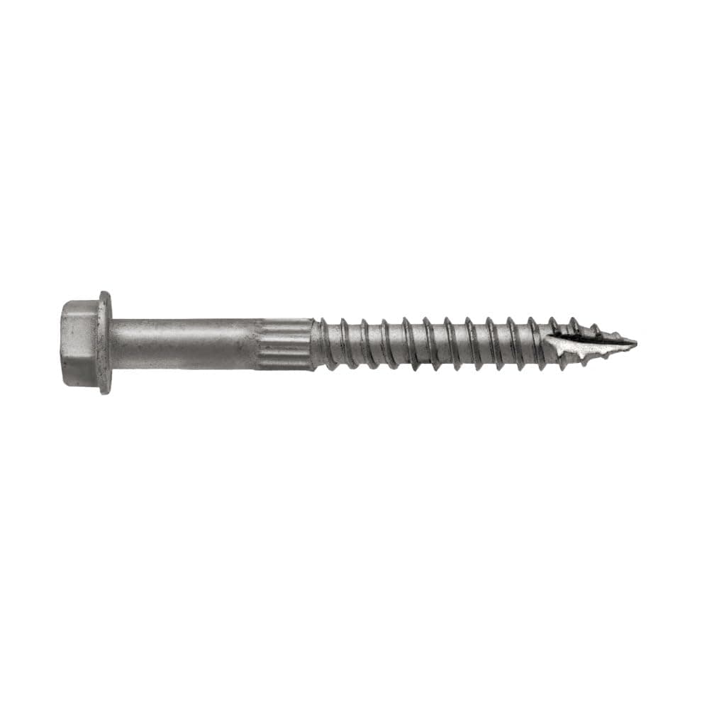 Simpson Structural Screws SDS25212SS-R25 1/4-Inch by 2-1/2-Inch with 1-1/2-Inch Threaded 316 Stainless Steel Screw, 25-Pack