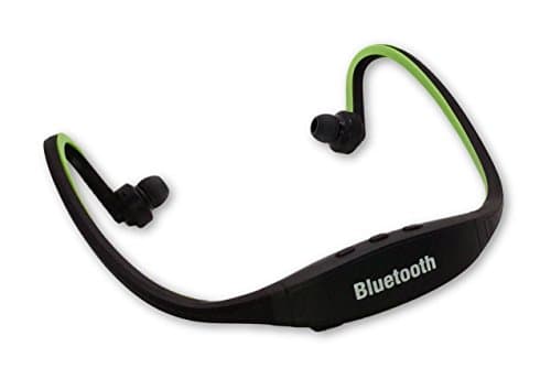 SavBin Bluetooth Wireless Earbuds - Neckband Headset Bluetooth Headphones with Microphone 4.0 Sport Headphones for Men & Women Long Talk Gym, workout, & Running Headphones 4 Colors (Lime Green)