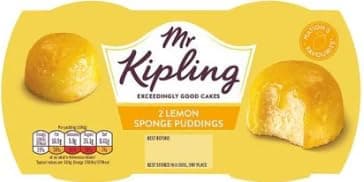 Mr. Kipling Lemon Sponge Pudding - 2 Per Package