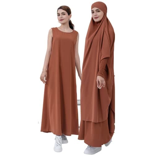 Jilbab Dresses- Abayas for Women Muslim With Niqab- Prayer Clothes - Burka - Hijabs - Khimar- Islamic Dress