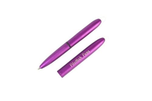 Diplomat Spacetec Pocket Ball Point Pen Purple Personalised Gift Engraved