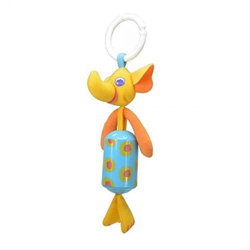 Baby Sozzy Animal Chime Baby RattleElephant H 18cm Multicolor