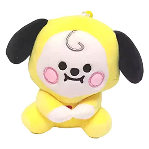 Kawaii Kart | BT21 Baby Sitting Soft Toy with Hook | BT21 Merchandise for BTS Army and Kpop Lovers (Size - 12 cm) | Chimmy